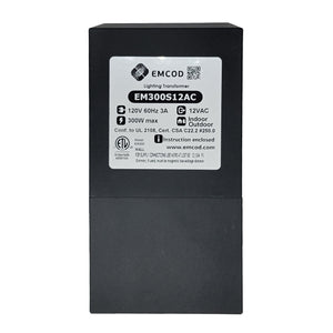 Pool Transformer 300W 12VAC EM300S12AC PX300 from Emcod