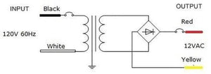ML50S12AC 12VAC Pool transformer 120VAC input 50 Watts max output Hardware > Power & Electrical Supplies > Voltage Transformers & Regulators EMCOD 