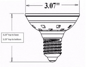 Pentair® Aqualight® Color LED Bulb Halogen 120V Base E11 T4 1900 Lumens Home & Garden > Lighting > Light Bulbs Pentair 