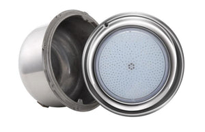PoolTone 16 Color LED Pool Light 12 or 120 Volts SS Rim 15 - 150 FT 11 inch diameter Home & Garden > Pool & Spa PoolTone 