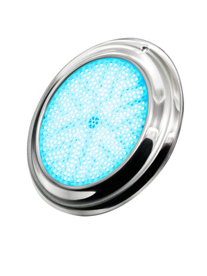 PoolTone 16 Color LED Pool Light 12 or 120 Volts SS Rim 15 - 150 FT 11 inch diameter Home & Garden > Pool & Spa PoolTone 